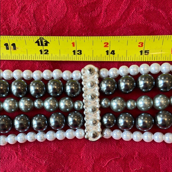 Chico's Black and White Multi-Strand Belt NWT - Picture 5 of 11